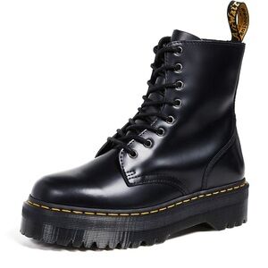 Dr. Martens JADON BOOT SMOOTH LEATHER PLATFORMS Men’s SIZE 12 NEW AIR WAIR